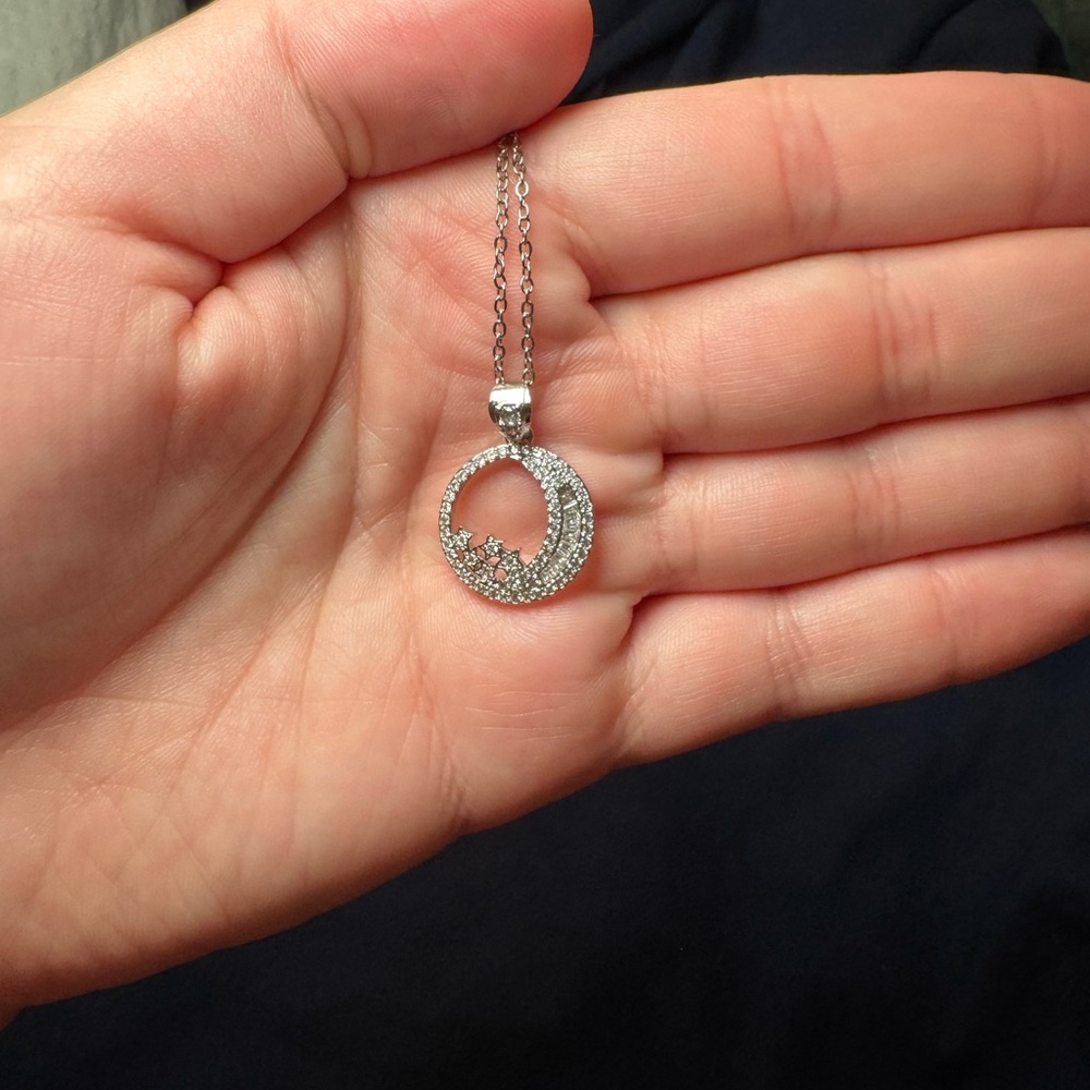 Silver necklace